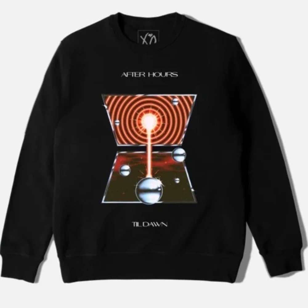 After Hours Til Dawn The Weekend stadium tour sweatshirt size S black like new